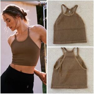 Free People Happiness Runs Crop Tank XS/S
